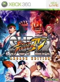 Super Street Fighter IV: Arcade Edition Xbox 360  box art